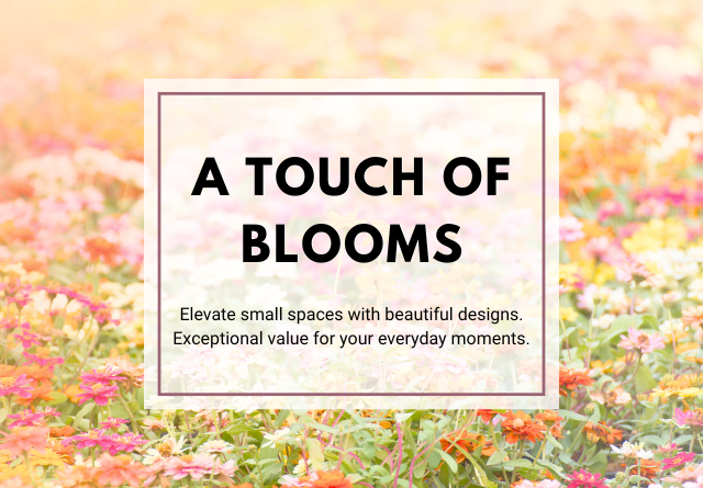 A touch of blooms - Everyday budget friendly bouquets